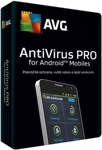 Obrázek AVG Antivirus PRO pro mobily SMB, licence pro nového uživatele, počet licencí 40, platnost 1 rok