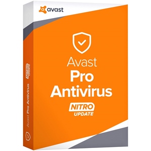 Obrázek Avast Pro Antivirus 2018, obnovení licence, platnost 1 rok, počet licencí 5