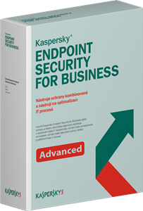 Obrázek Kaspersky Endpoint Security for Business - Advanced; obnovení licence; počet licencí 15; platnost 1 rok