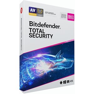 Obrázek Bitdefender Total Security 2021, obnovení licence, platnost 3 roky, počet licencí 5